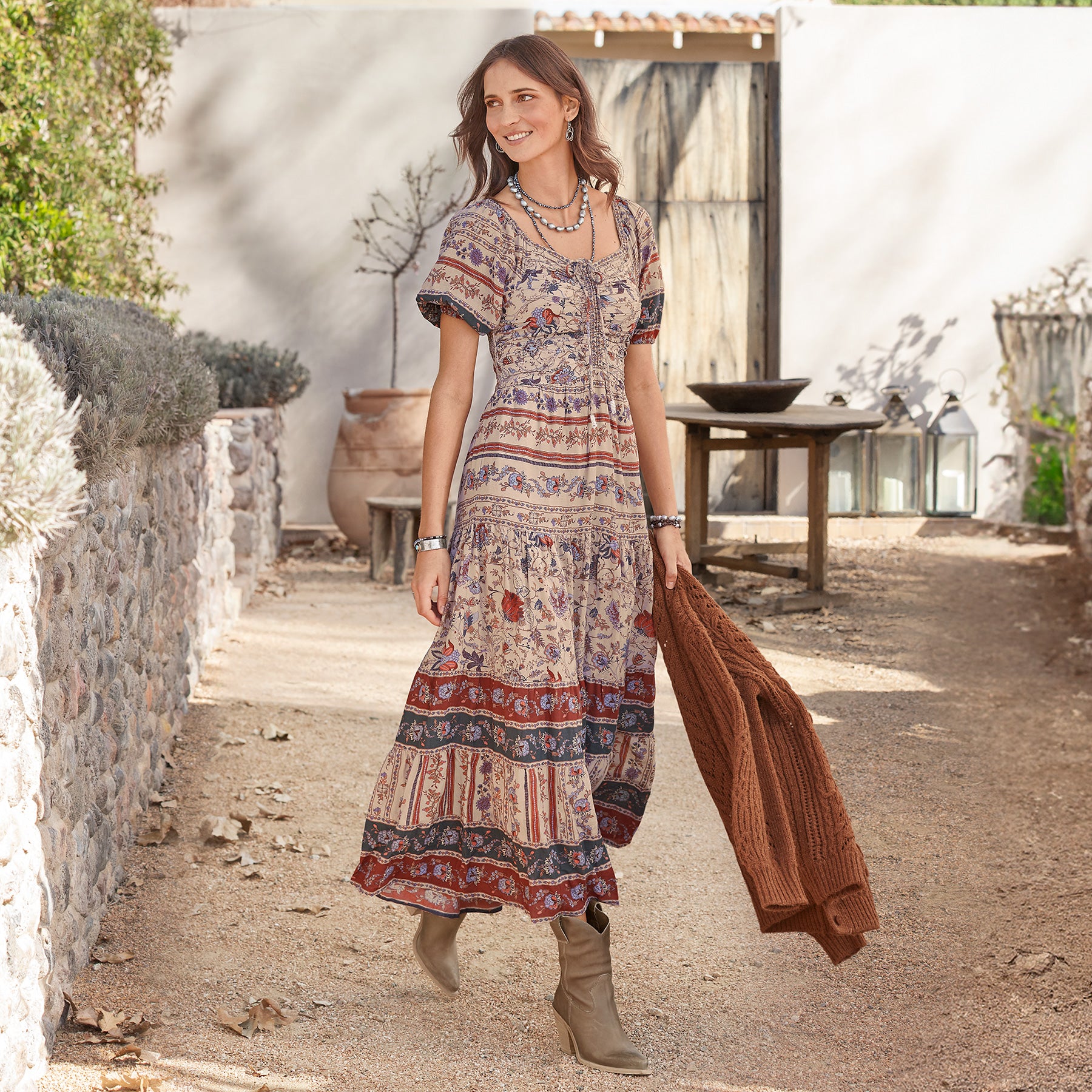 sundance-Plaza Print Dress-Sundance Outlet