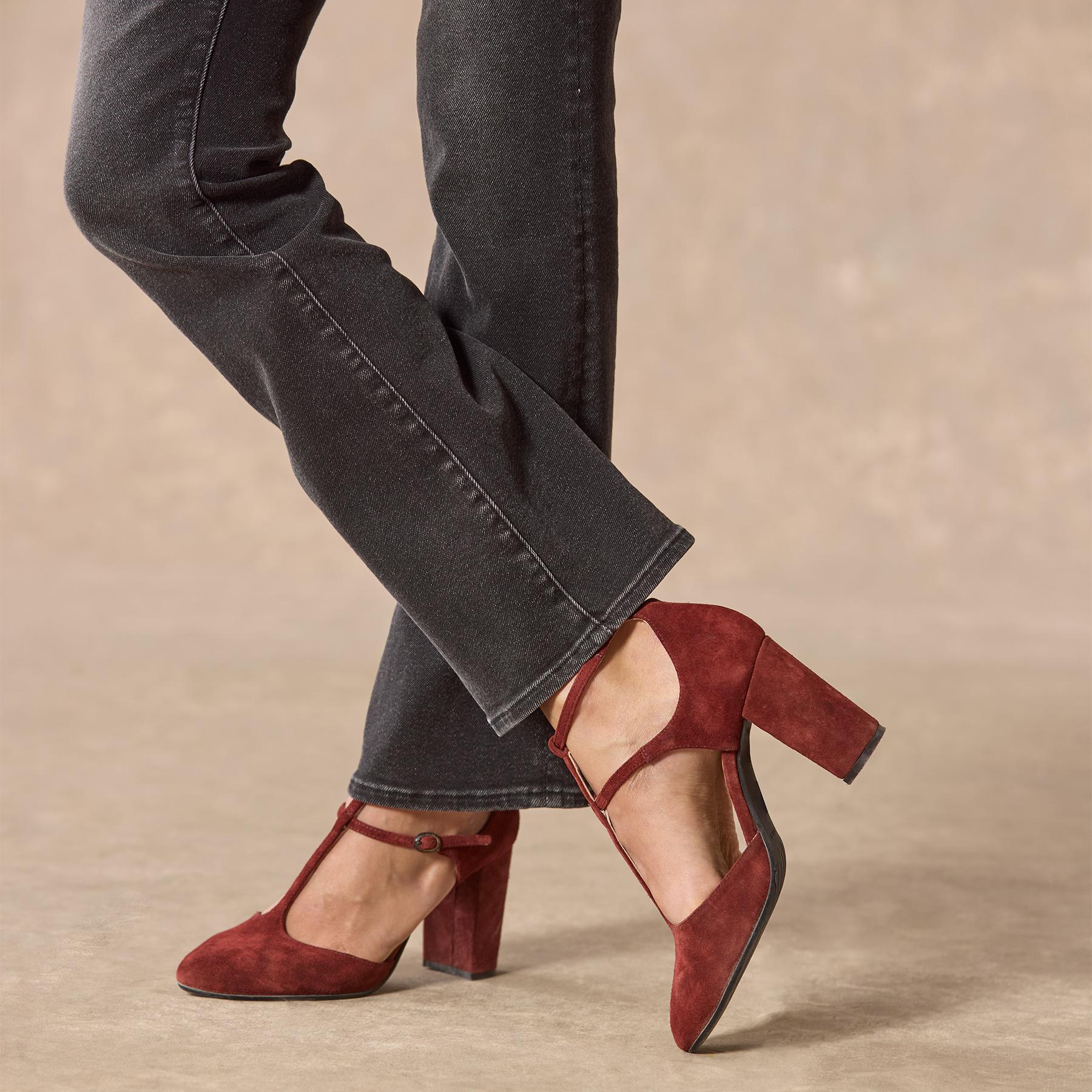 sundance-Tatiana T-Strap Heels-Sundance Outlet