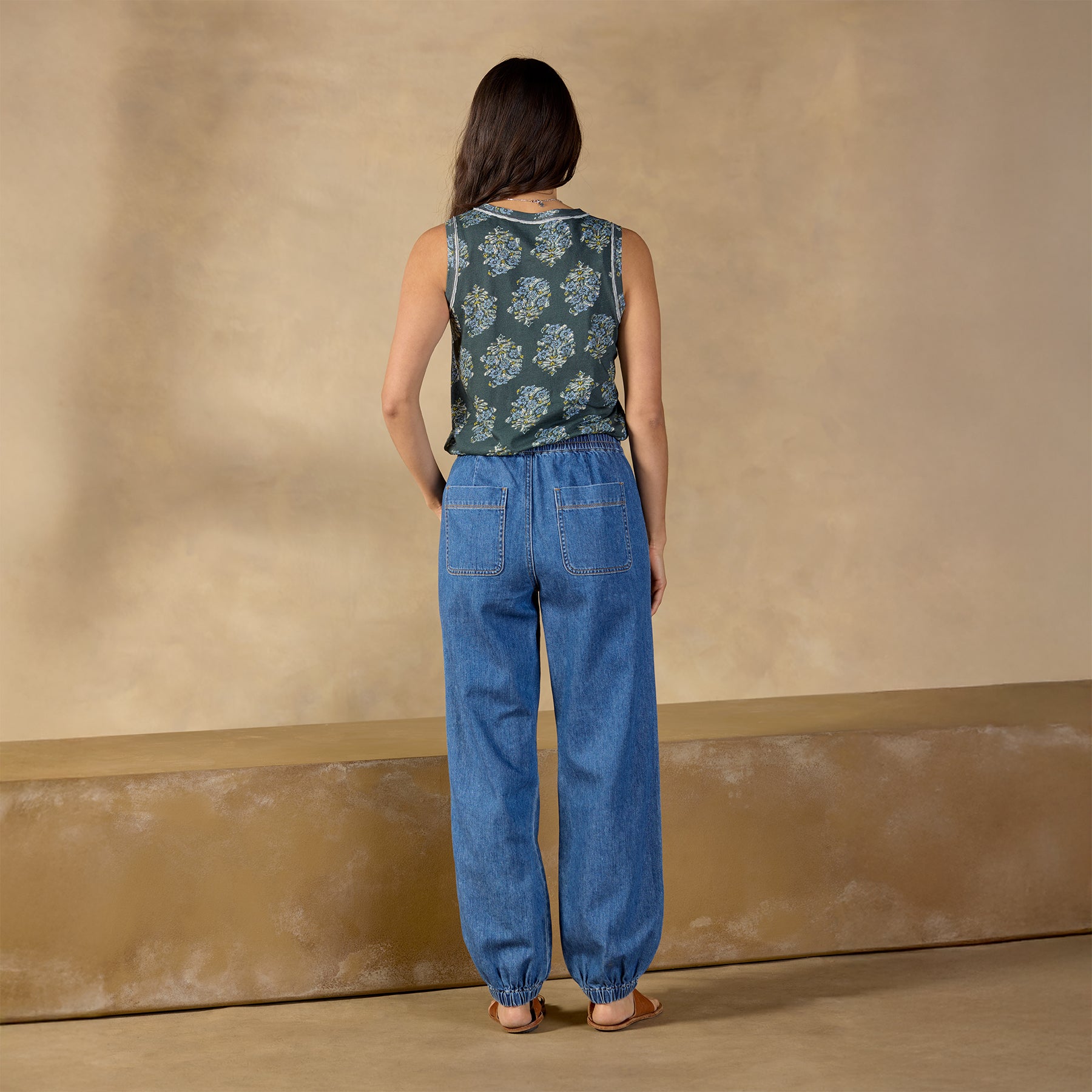 sundance-Nyla Denim Joggers-Sundance Outlet