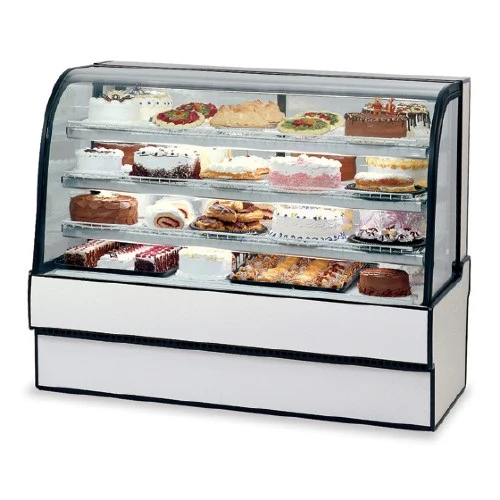 Federal CGR3648 Kühltheke für Bäckereien, Gebogenes Glas – 36