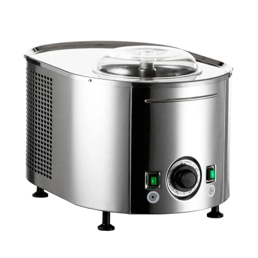 Musso Mini Lussino 4080 Eismaschine – 0,75 L, Edelstahl, schnell & cremig
