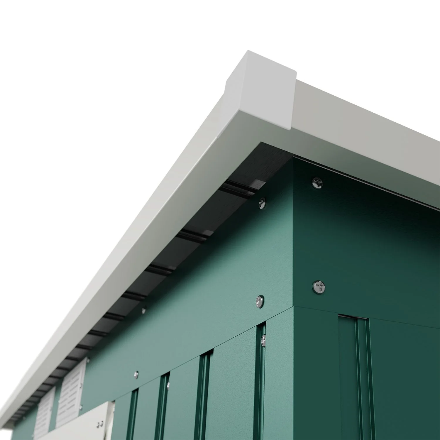 XXL Metall-Gartenhaus – Robust, Geräumig & Sicher