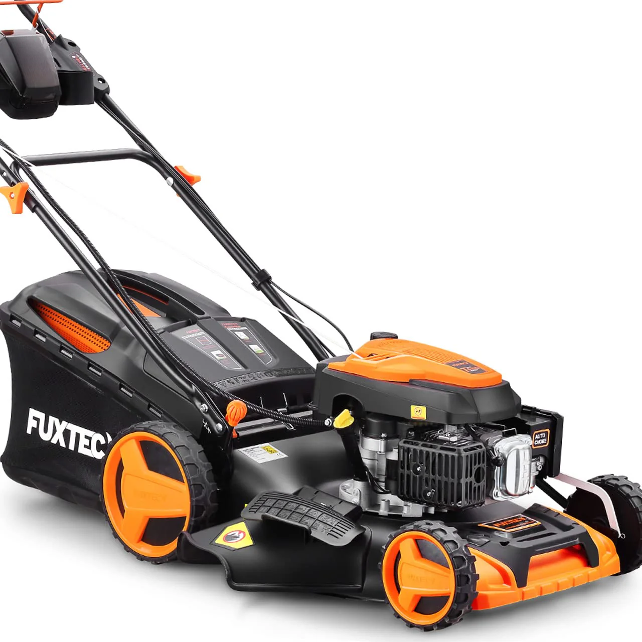 FUXTEC FX-RM5196eS – 4-in-1 Benzin-Rasenmäher mit ZIPGO-Motor