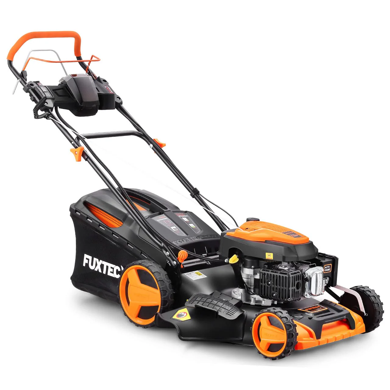 FUXTEC FX-RM5196eS – 4-in-1 Benzin-Rasenmäher mit ZIPGO-Motor