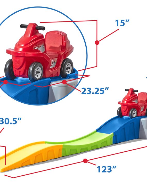 Step2 Jubiläums-Ausgabe Kinder-Achterbahn – Rutsch- & Kletterspaß