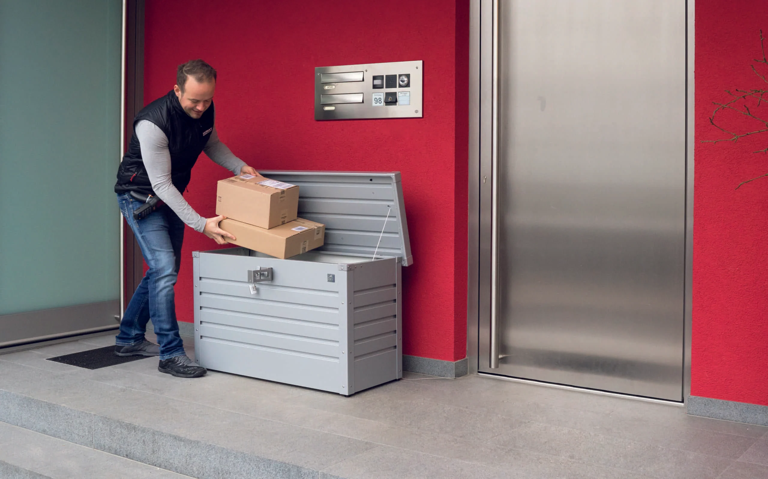 Biohort Paketbox – Sicher, wasserdicht & 20 Jahre Garantie