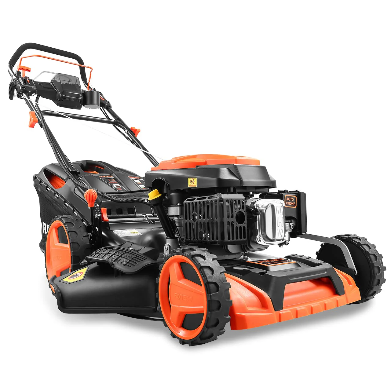 FUXTEC FX-RM5196eS – 4-in-1 Benzin-Rasenmäher mit ZIPGO-Motor
