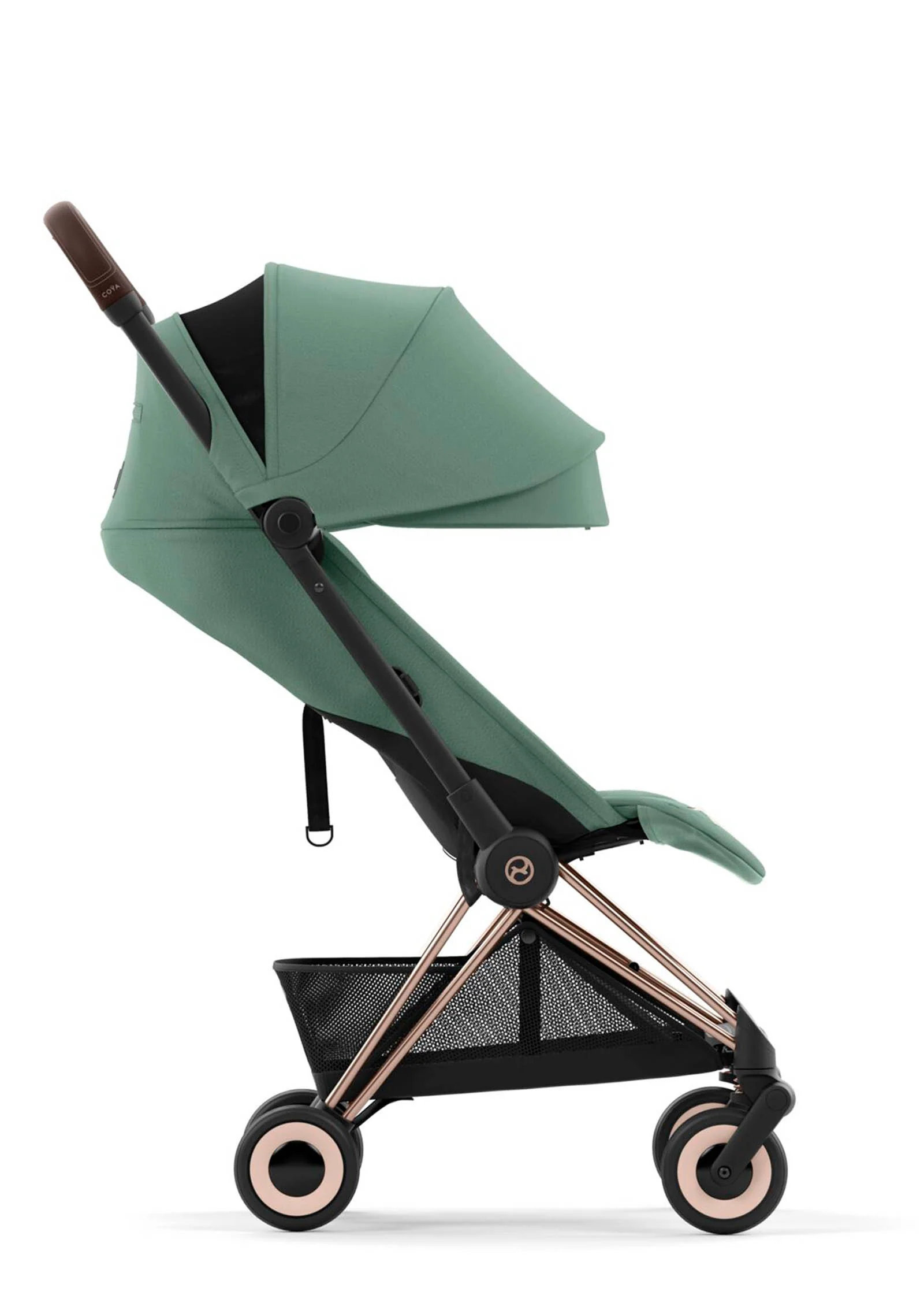 Coya Buggy Blattgrün 2025 – Leichter & Kompakter Kinderwagen für unterwegs
