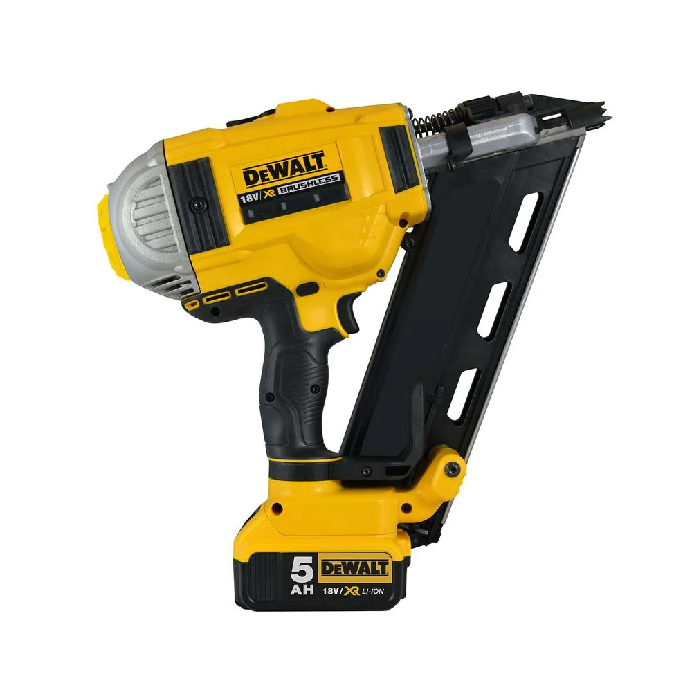 DeWALT DCN692P2-QW Akku-Nagler & Tacker 18 V – Bis 90 mm, inkl. 2x5 Ah Batterien