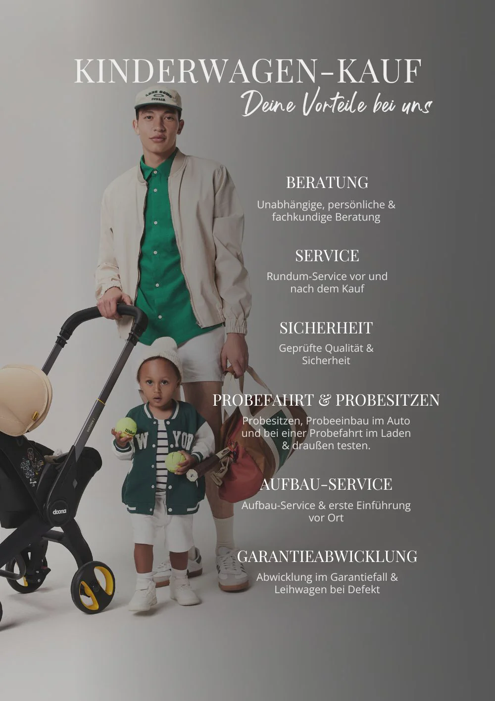 Doona i Nitro Black – 2-in-1 Babyschale & Kinderwagen für maximale Mobilität