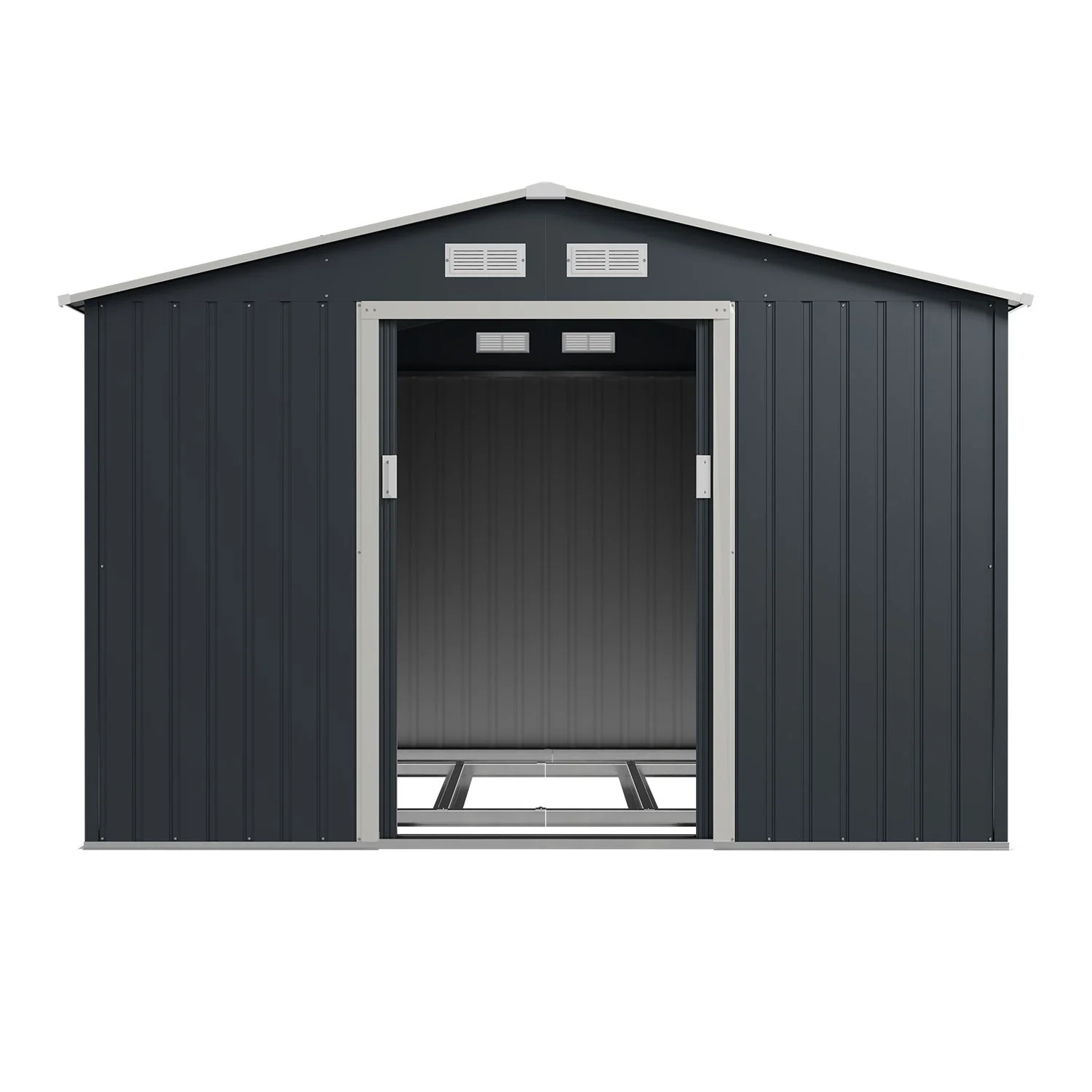 XXL Metall-Gartenhaus – Robust, Geräumig & Sicher