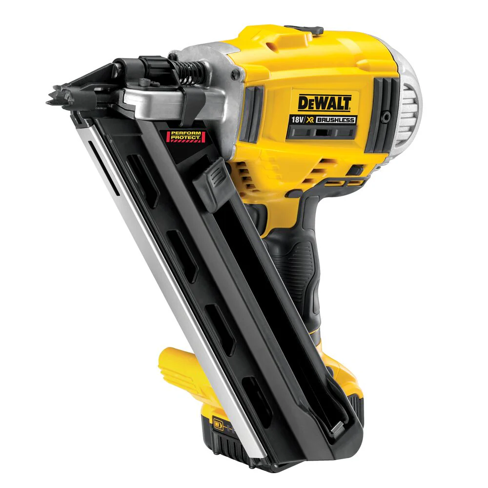 DeWALT DCN692P2-QW Akku-Nagler & Tacker 18 V – Bis 90 mm, inkl. 2x5 Ah Batterien