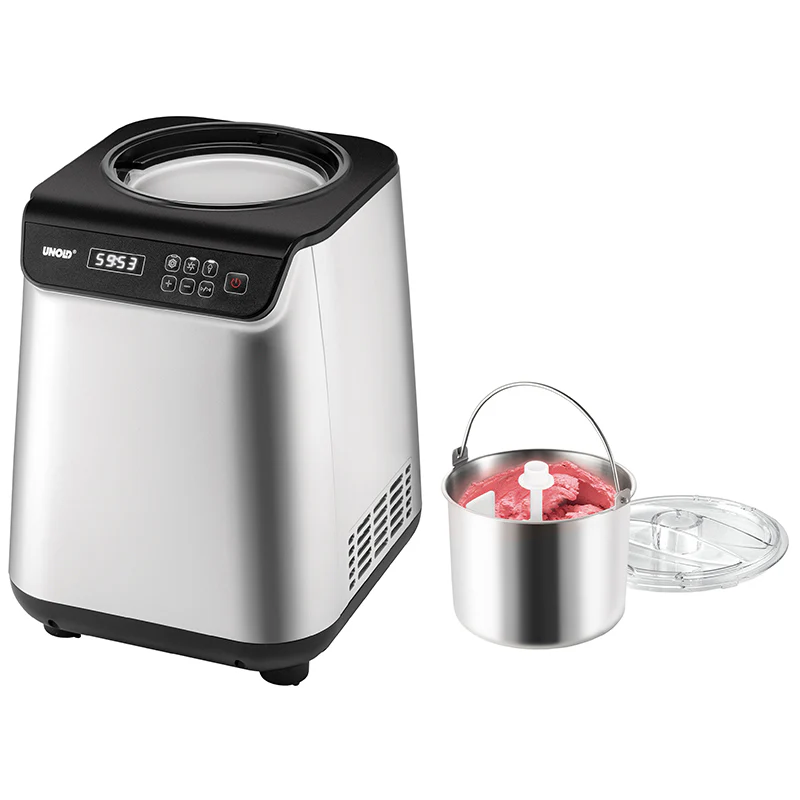 Eismaschine Uno 1,2 L – Kompakter Alleskönner für Eis, Sorbet & Frozen Yogurt