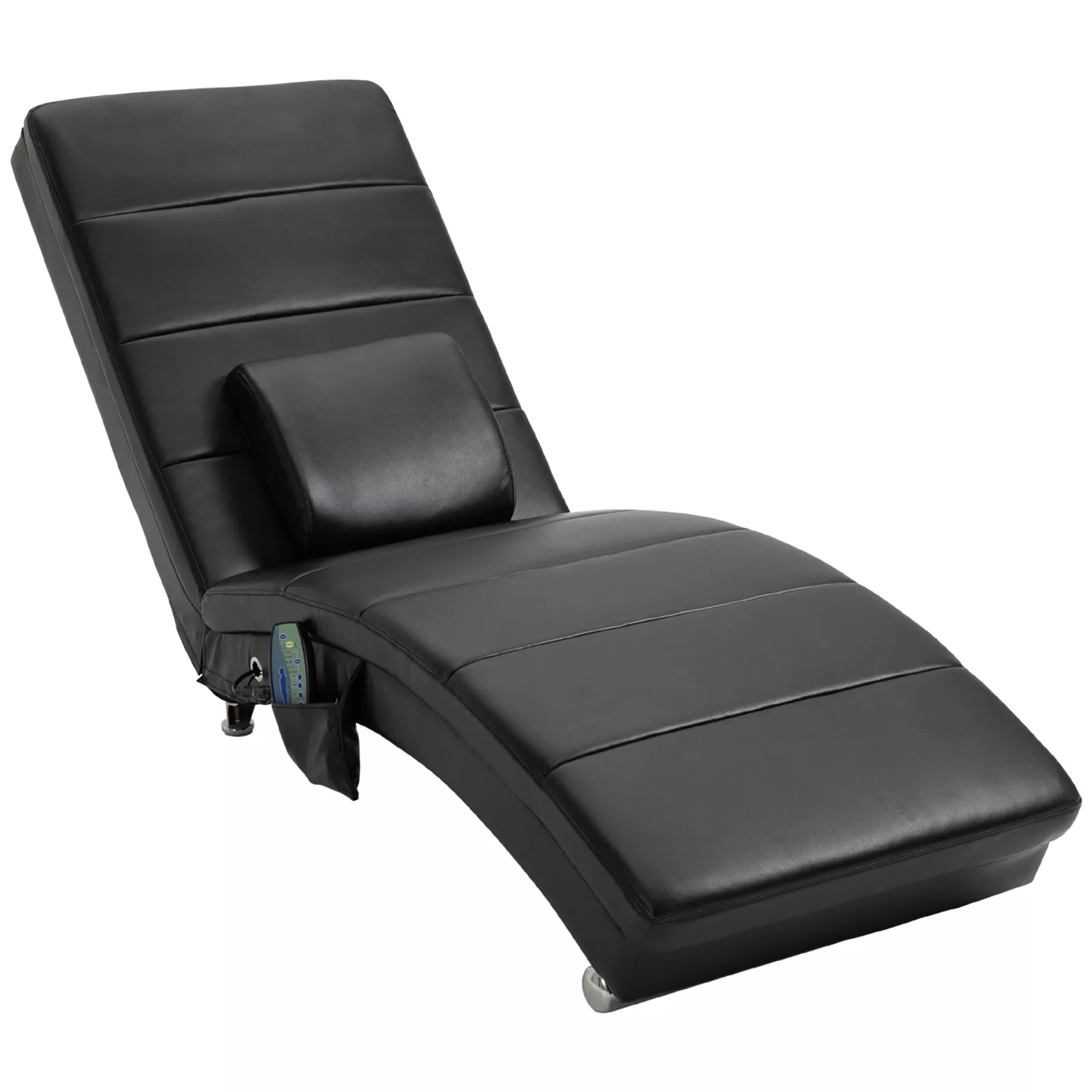 Relaxsessel Loungesessel Chaiselongue Zero-G mit Massagefunktion – Schwarz