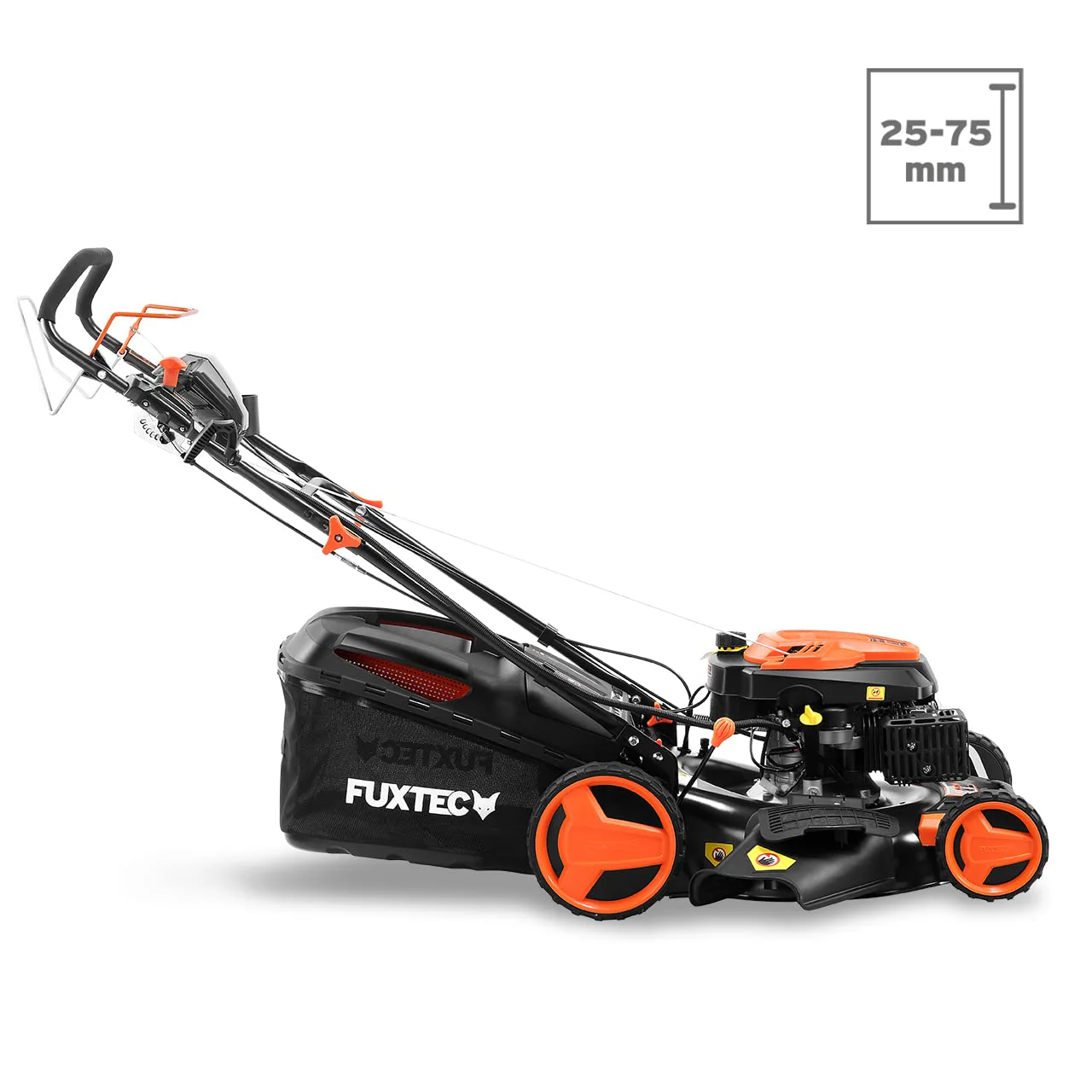 FUXTEC FX-RM5196eS – 4-in-1 Benzin-Rasenmäher mit ZIPGO-Motor