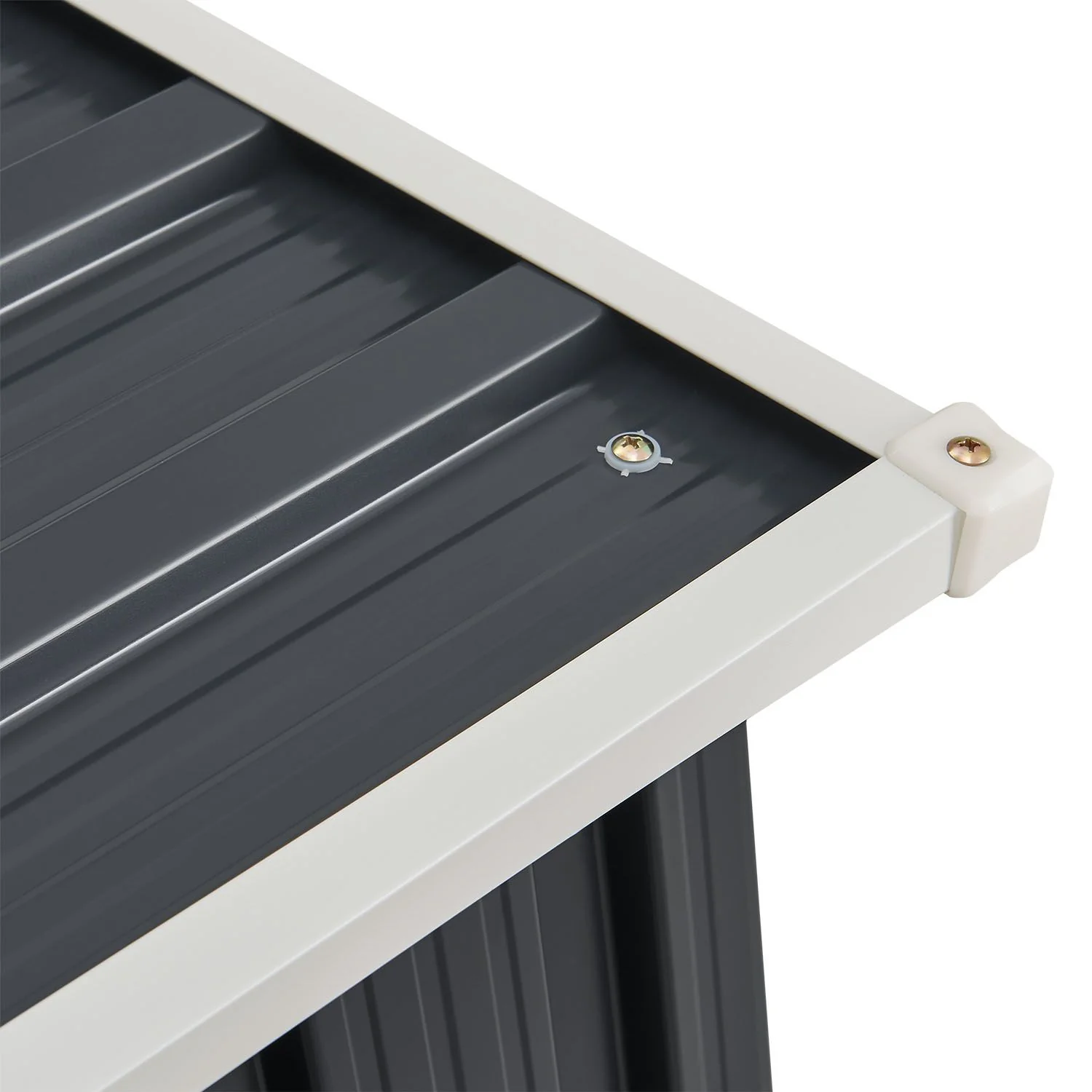 Metallgerätehaus S mit Schrägdach – Wetterfest & Kompakt für Garten & Terrasse