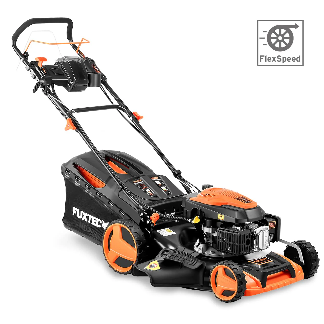 FUXTEC FX-RM5196eS – 4-in-1 Benzin-Rasenmäher mit ZIPGO-Motor