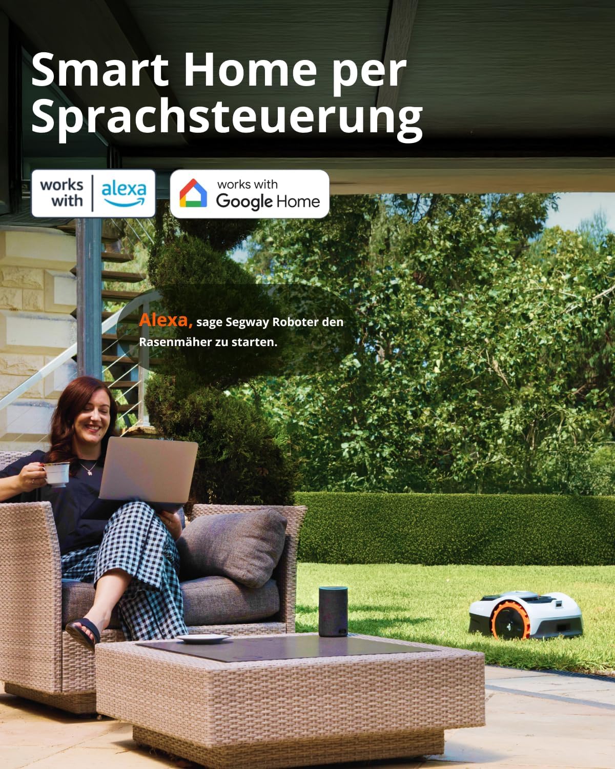 Navimow i105E – Kabelloser Mähroboter für perfektes Grün