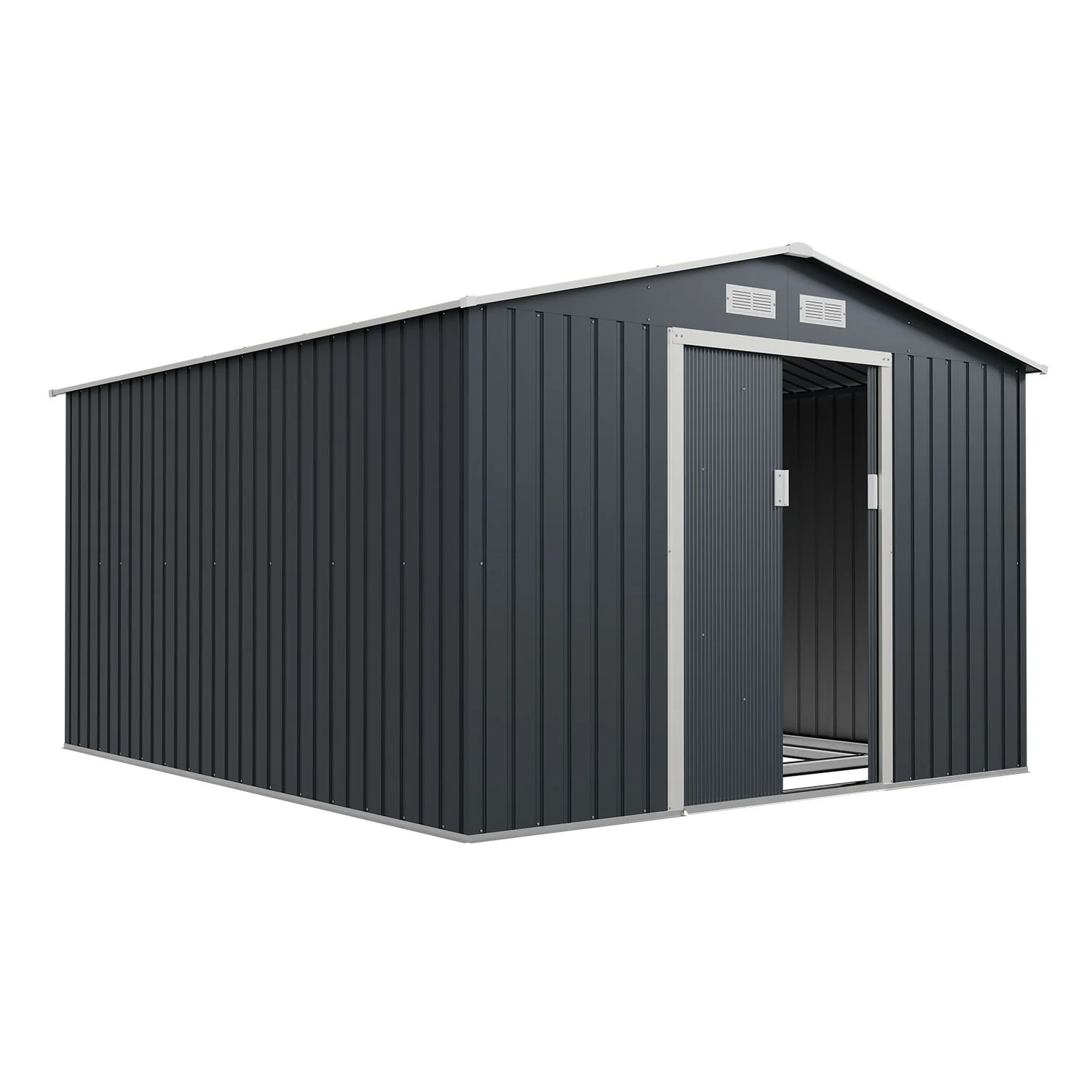 XXL Metall-Gartenhaus – Robust, Geräumig & Sicher