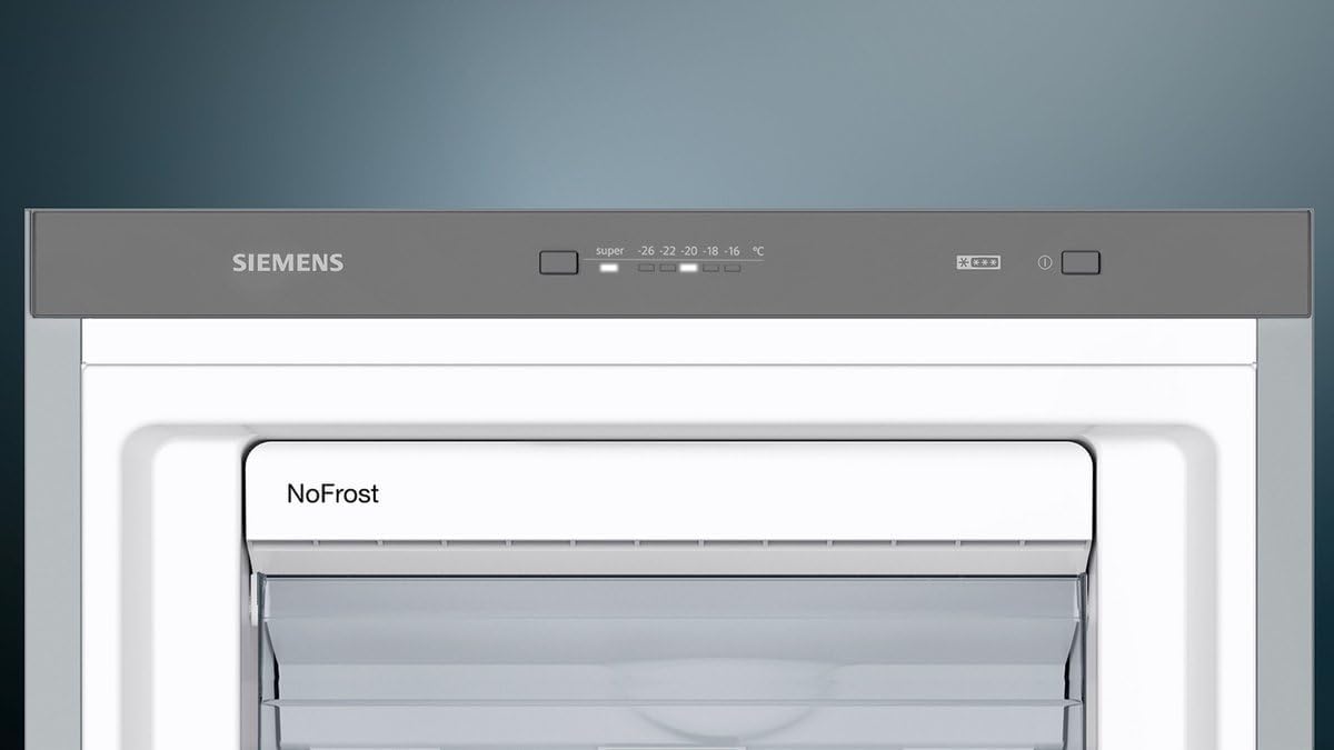 Siemens GS54NAWCV iQ500 Gefrierschrank 327 L – NoFrost, BigBox & superFreezing, Energiesparend
