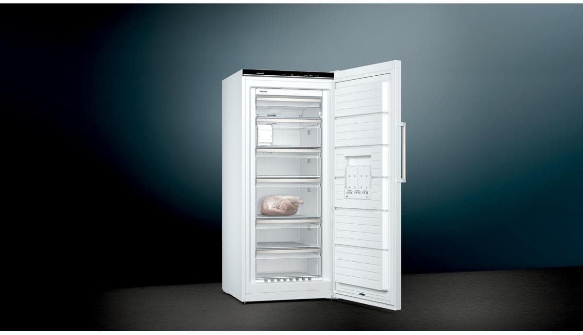 Siemens GS54NAWCV iQ500 Gefrierschrank 327 L – NoFrost, BigBox & superFreezing, Energiesparend