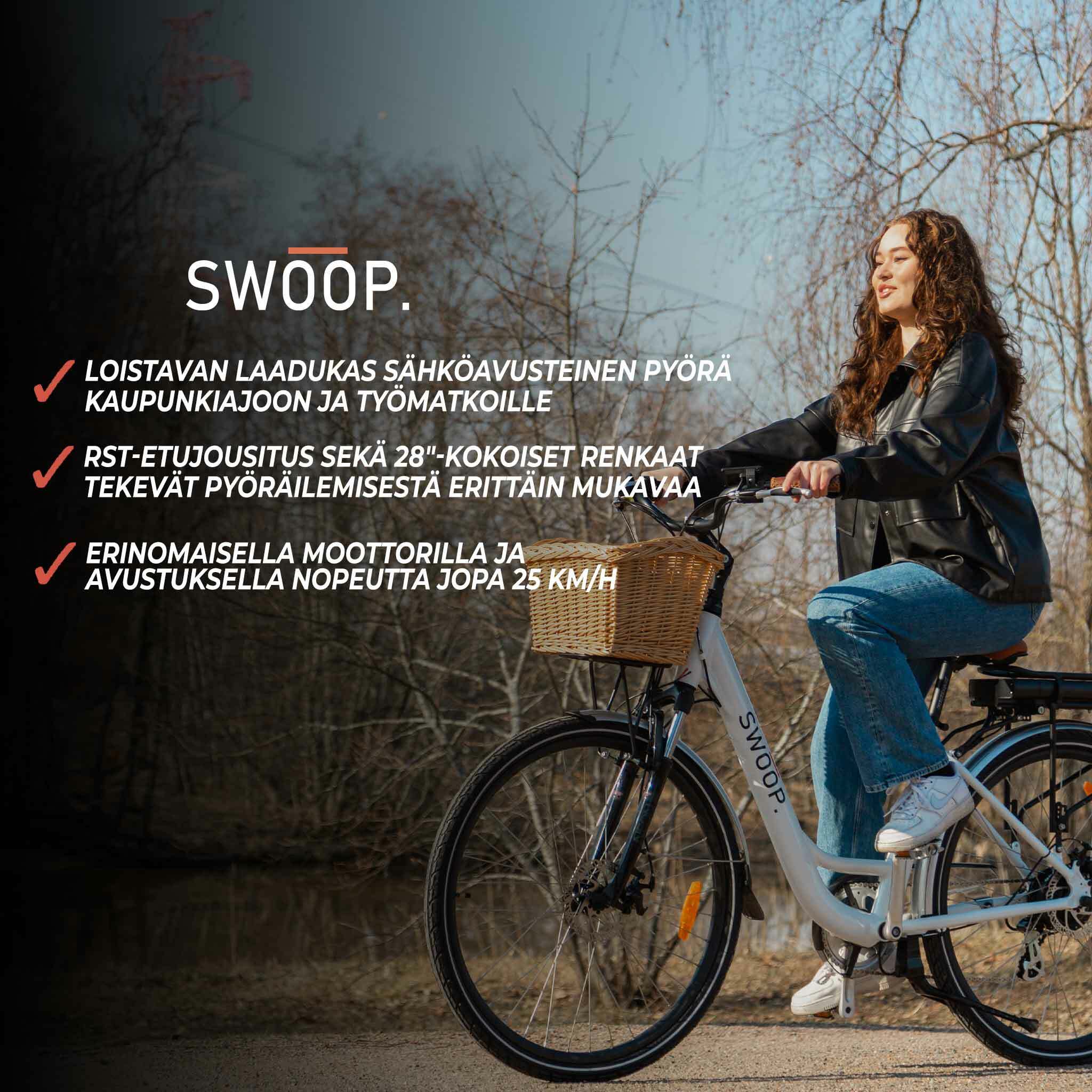 Swoop E-Bike Damen 28