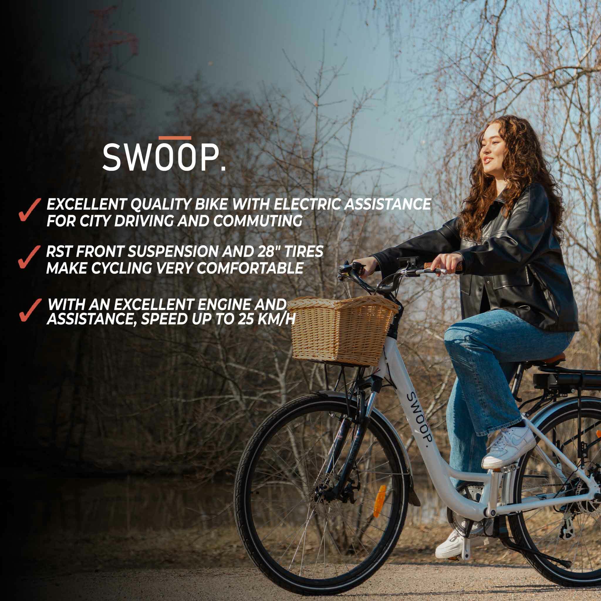 Swoop E-Bike Damen 28