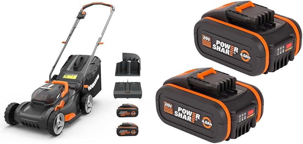 WORX WG743E 40V Akku-Rasenmäher – Kabellos, leistungsstark & effizient