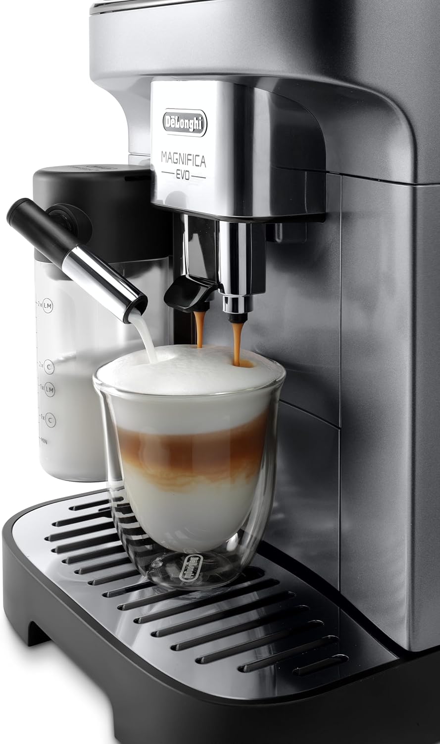 De'Longhi Magnifica Evo ECAM 292.81.B – Vollautomatische Kaffeemaschine mit LatteCrema System