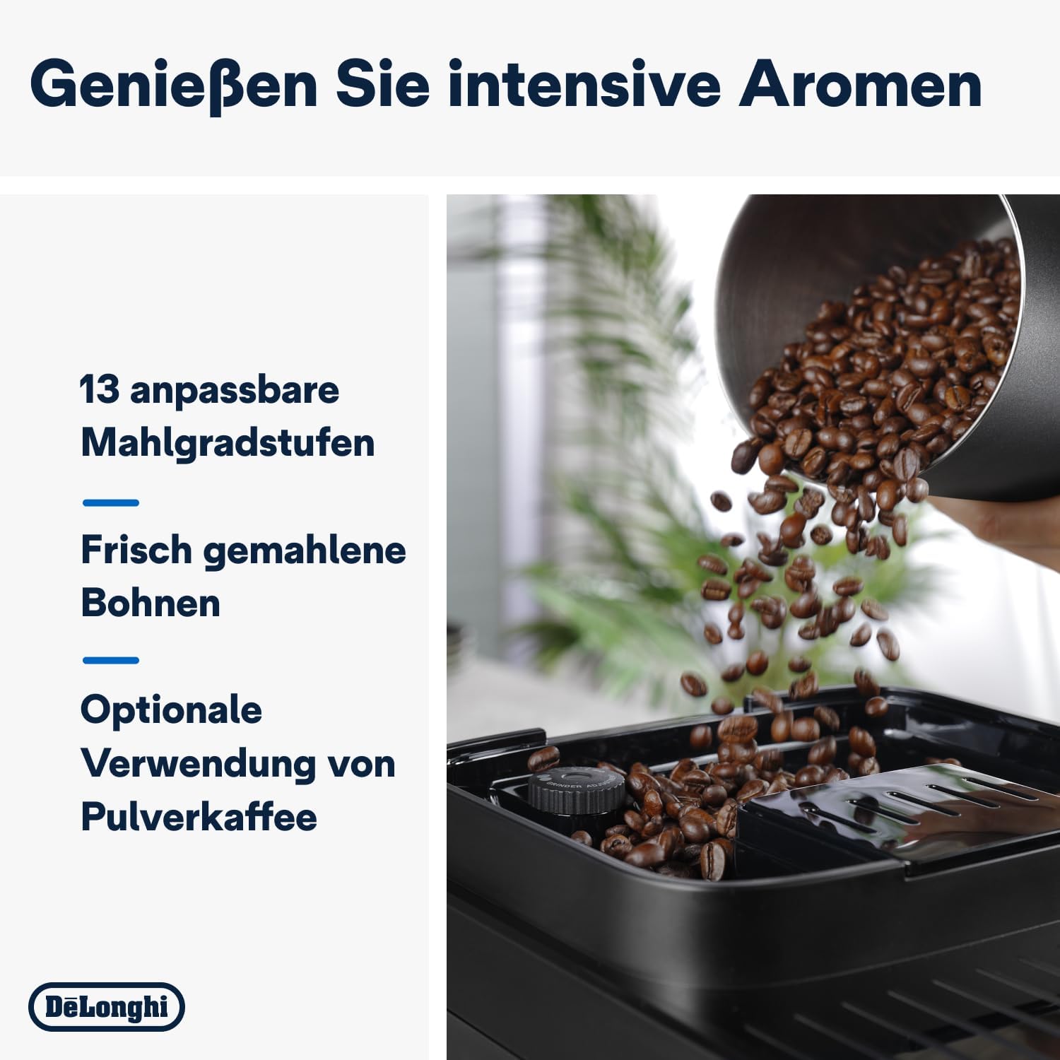 De'Longhi Magnifica Evo ECAM 292.81.B – Vollautomatische Kaffeemaschine mit LatteCrema System