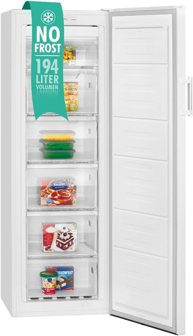 Bomann No Frost Gefrierschrank 194 L GS 7326.1 – Eisfrei, Leistungsstark & Familienfreundlich