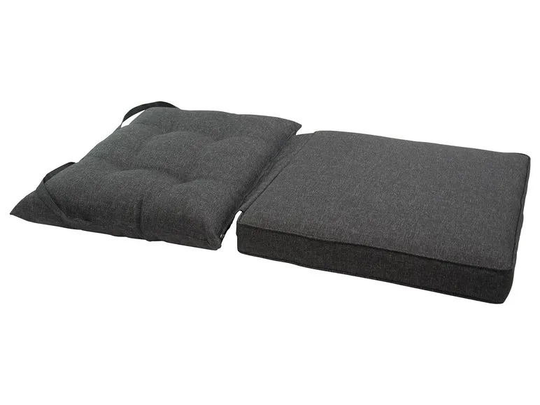 Bellavista Alu-Luxus Asti 6-teilig – Garten-Lounge Set: 3-Sitzer Sofa, 2 Sessel, 2 Hocker, Tisch, verstellbare Rückenlehne