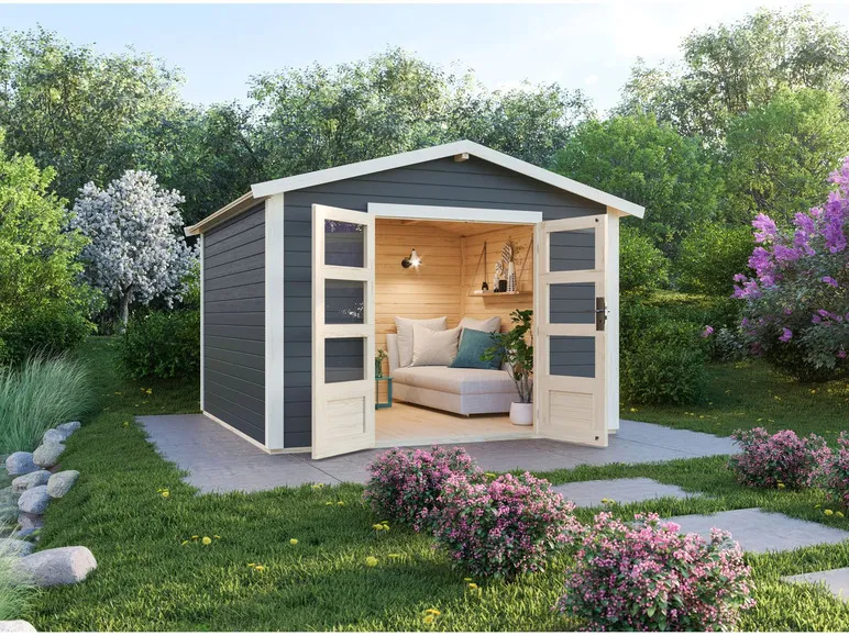 Karibu Carlos Gartenhaus – Robust, geräumig & stilvoll