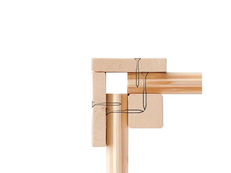 Karibu Carlos Gartenhaus – Robust, geräumig & stilvoll