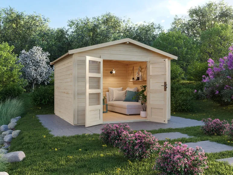 Karibu Carlos Gartenhaus – Robust, geräumig & stilvoll