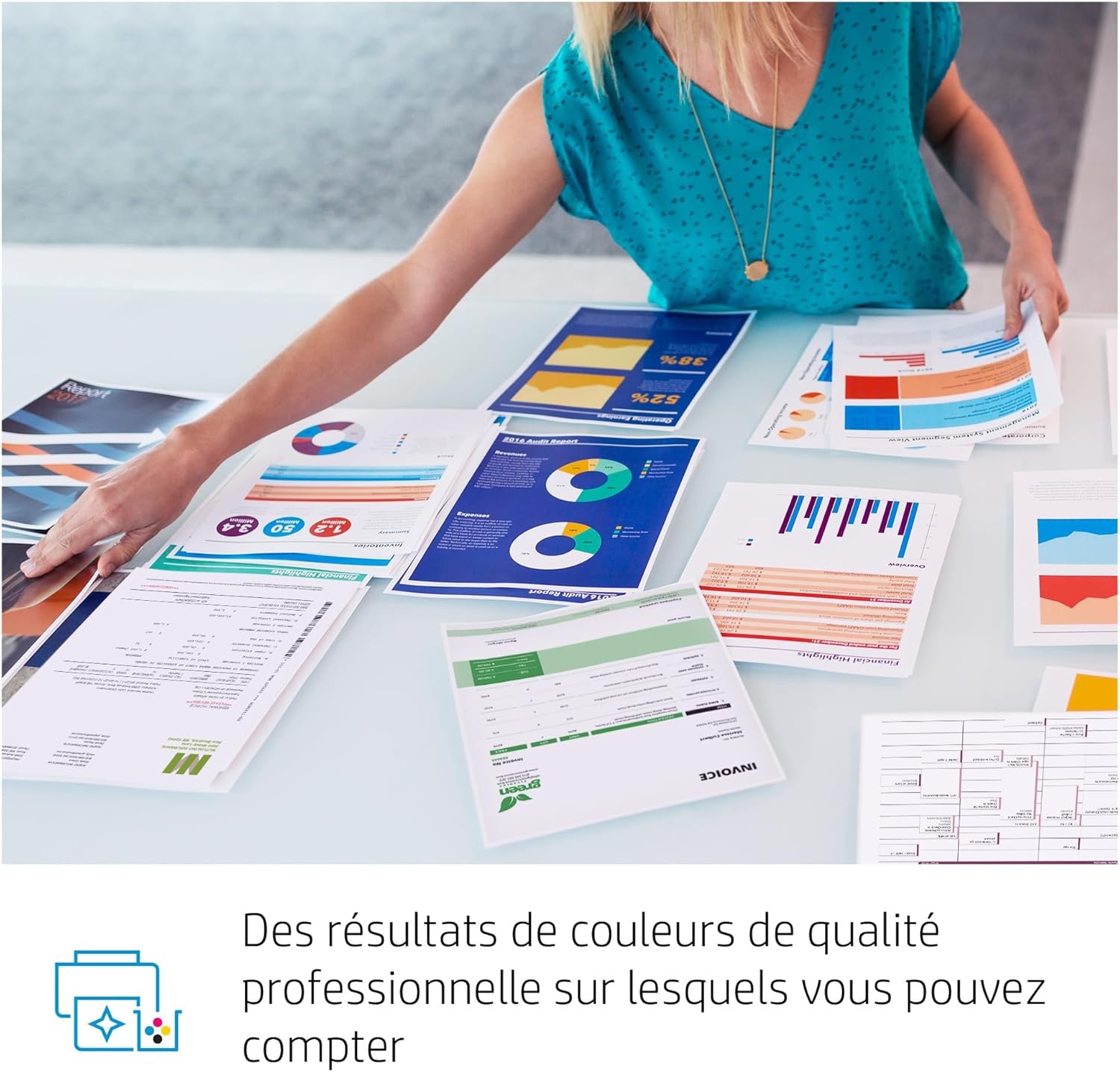 HP Color LaserJet Pro MFP 3302fdwg – Farb-Laserdrucker 4-in-1