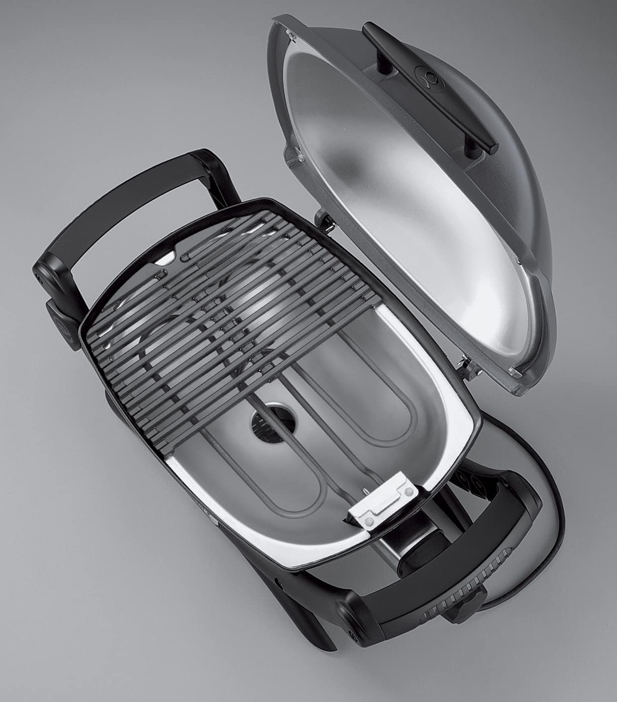 Weber Q1400 Dark Gray – Elektrogrill für Balkon, Terrasse & Garten