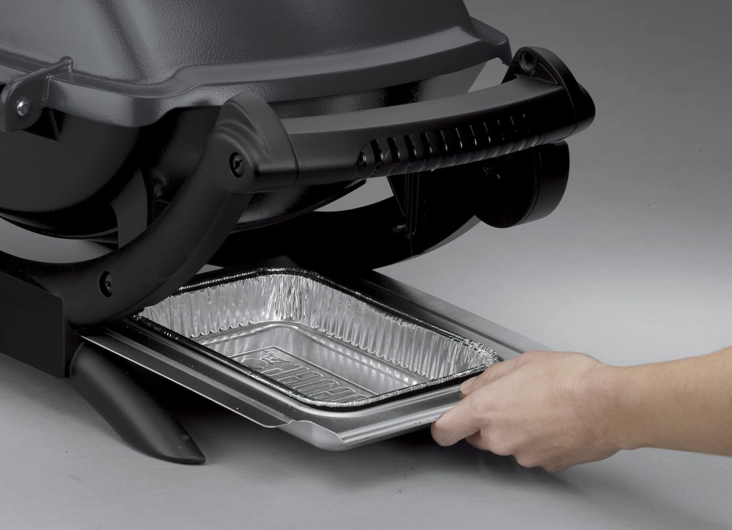 Weber Q1400 Dark Gray – Elektrogrill für Balkon, Terrasse & Garten