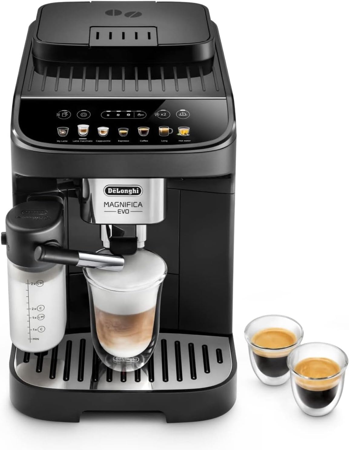 De'Longhi Magnifica Evo ECAM 292.81.B – Vollautomatische Kaffeemaschine mit LatteCrema System