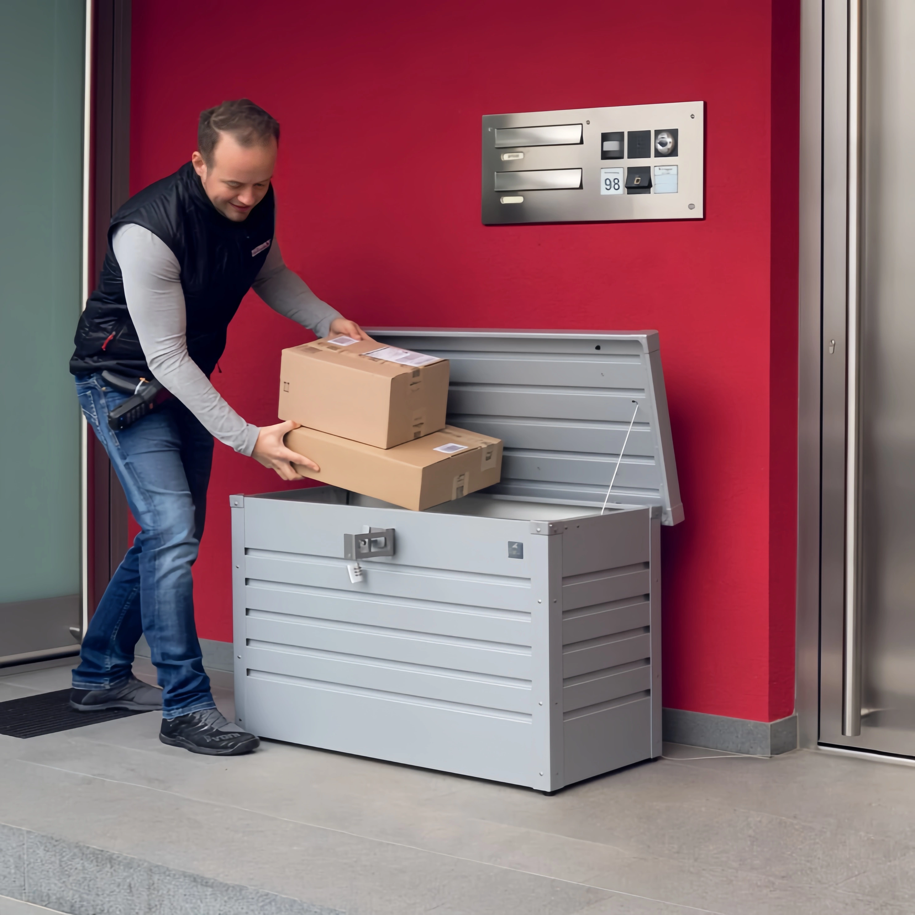 Biohort Paketbox – Sicher, wasserdicht & 20 Jahre Garantie