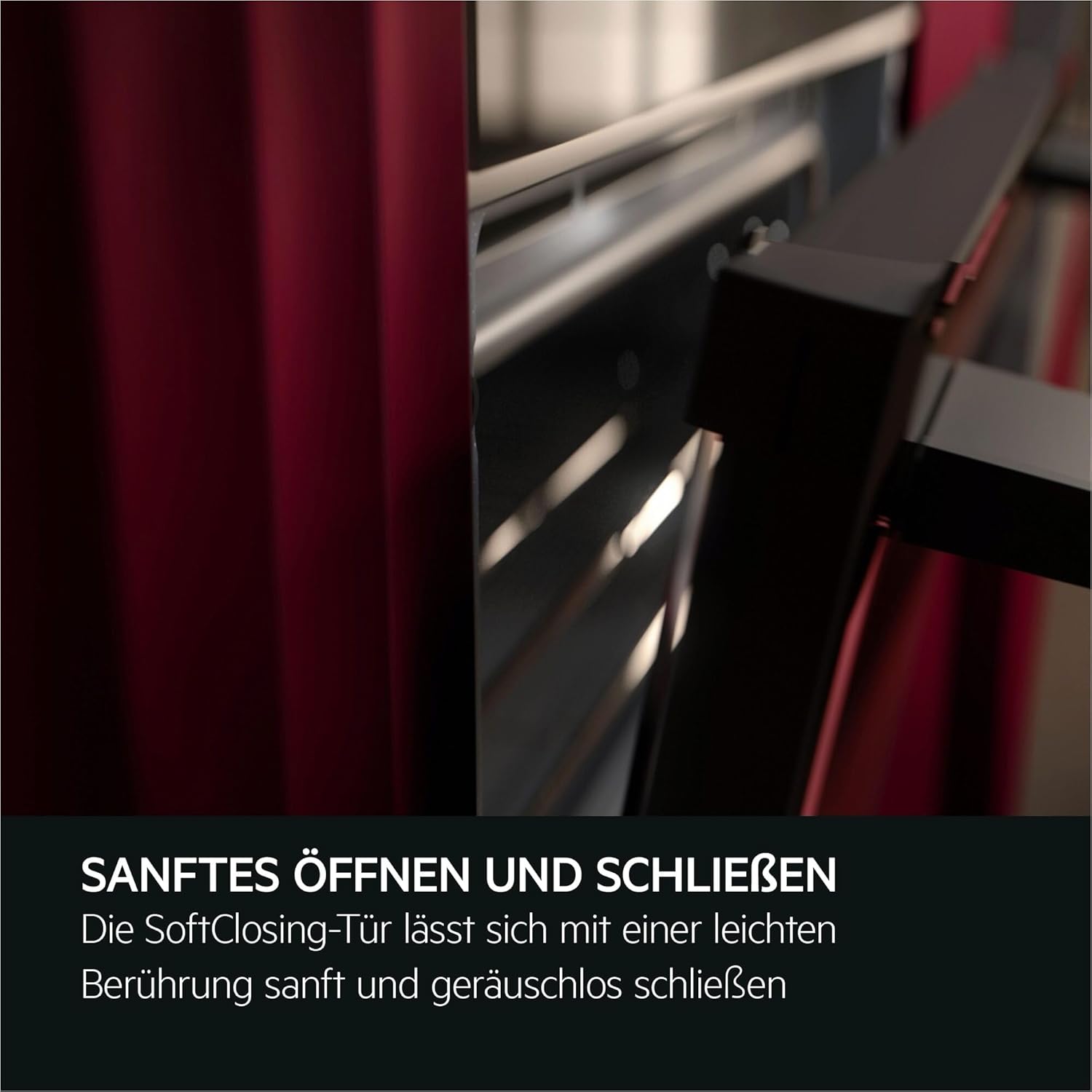 AEG BPE53516AB Einbau-Backofen Serie 5 – Pyrolyse, Heißluft, 25 Programme, LED-Touch, Kühle Tür, Schwarz