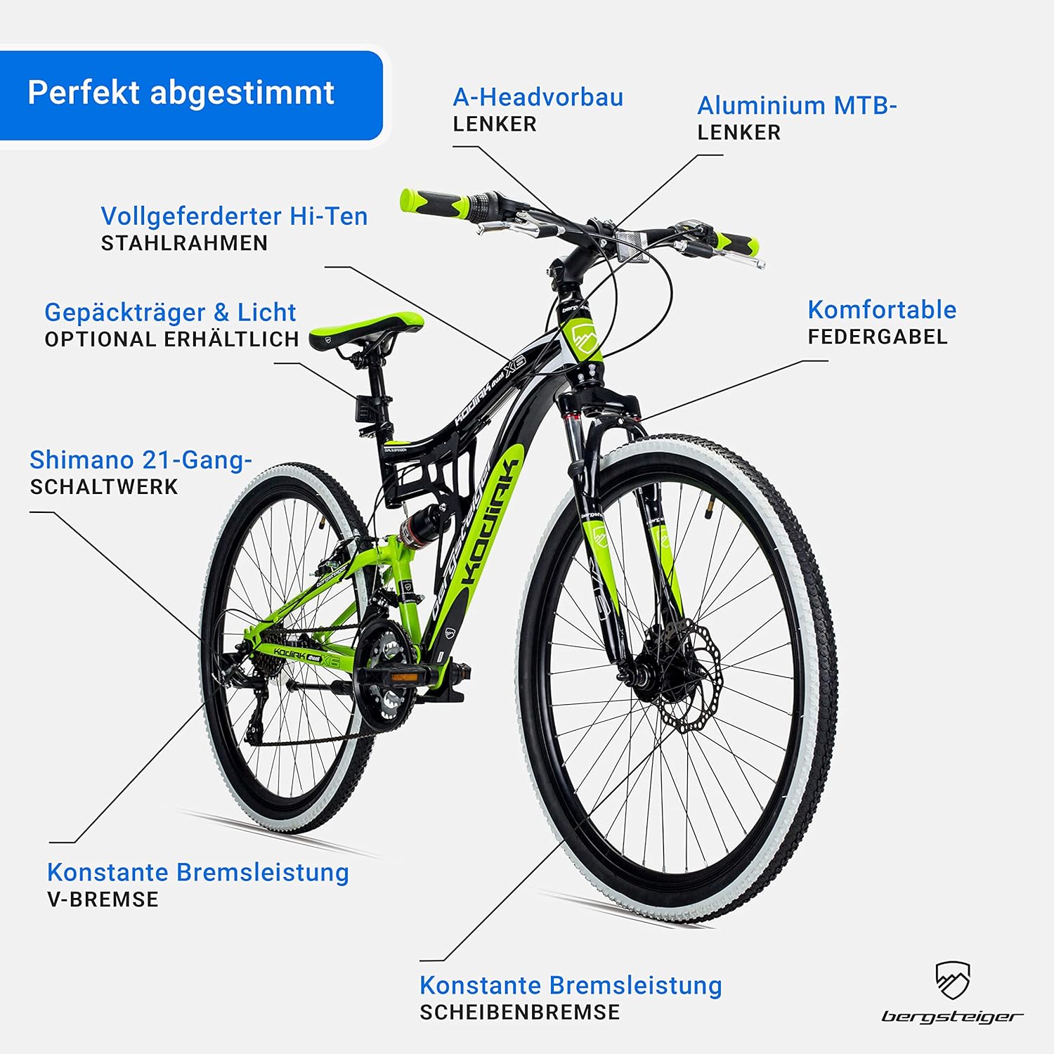 Bergsteiger Kodiak MTB 26