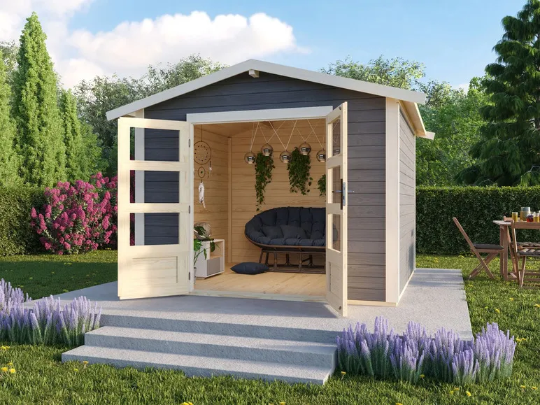 Karibu Carlos Gartenhaus – Robust, geräumig & stilvoll