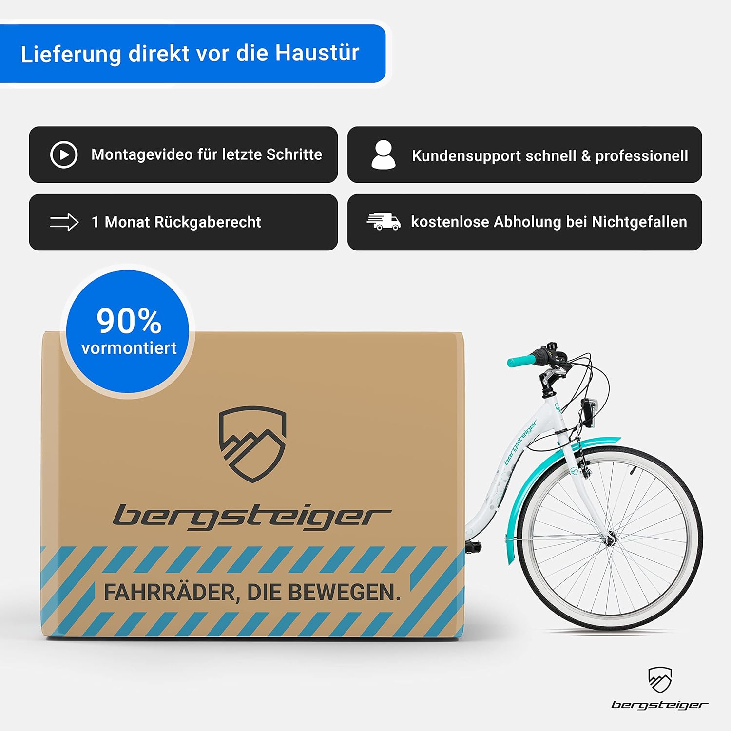 Bergsteiger Atlantis Kinderfahrrad 24