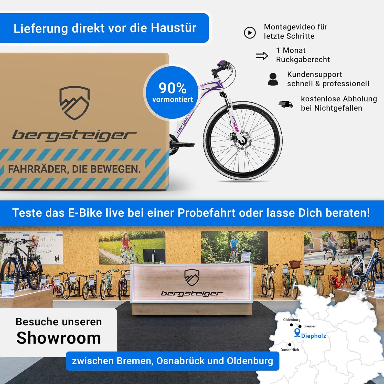 Bergsteiger Kodiak MTB 26