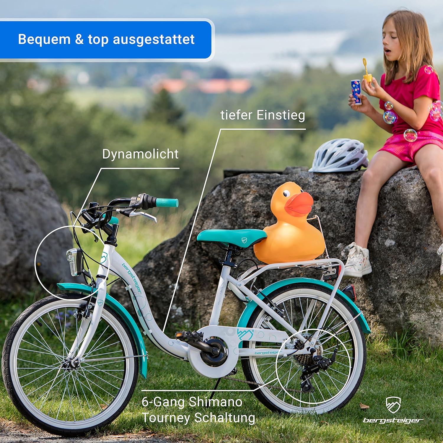 Bergsteiger Atlantis Kinderfahrrad 24