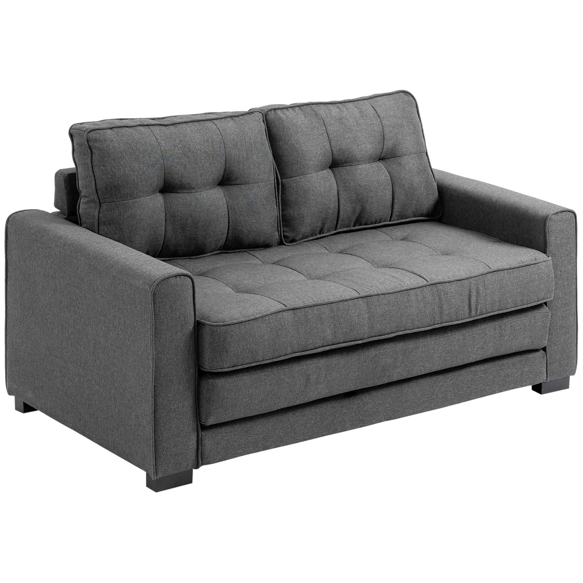 HOMCOM 2-Sitzer Schlafsofa – Kompakt, bequem und praktisch