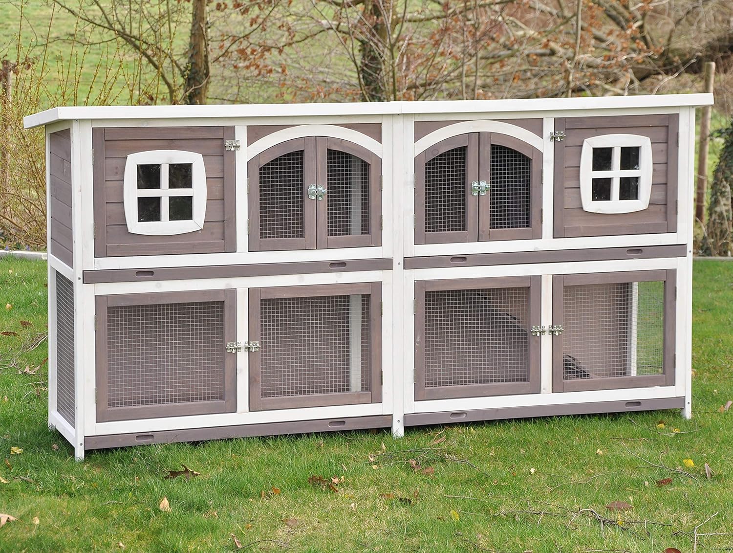 nanook Murmel XXL Doppel-Kaninchenstall – Komfort & Sicherheit für deine Nager