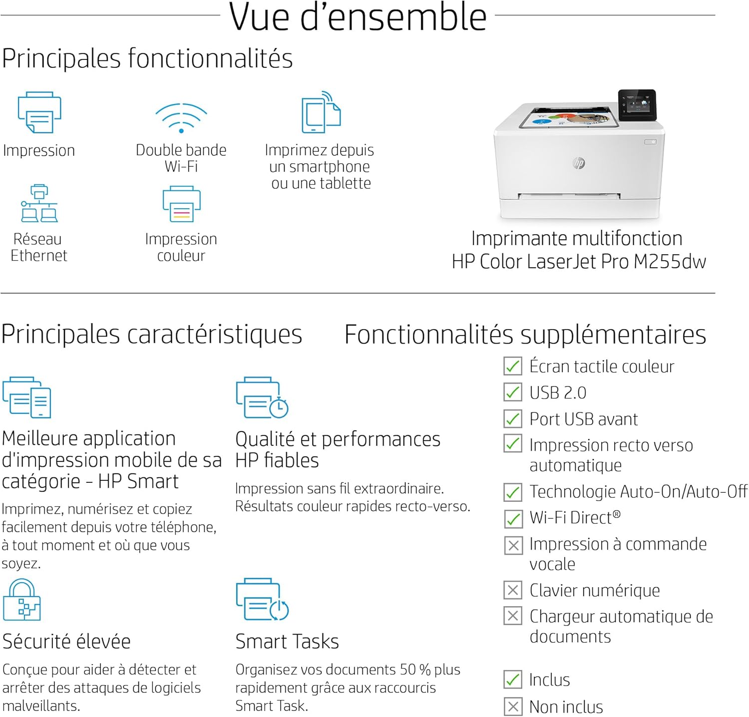 HP Color LaserJet Pro MFP 3302fdwg – Farb-Laserdrucker 4-in-1
