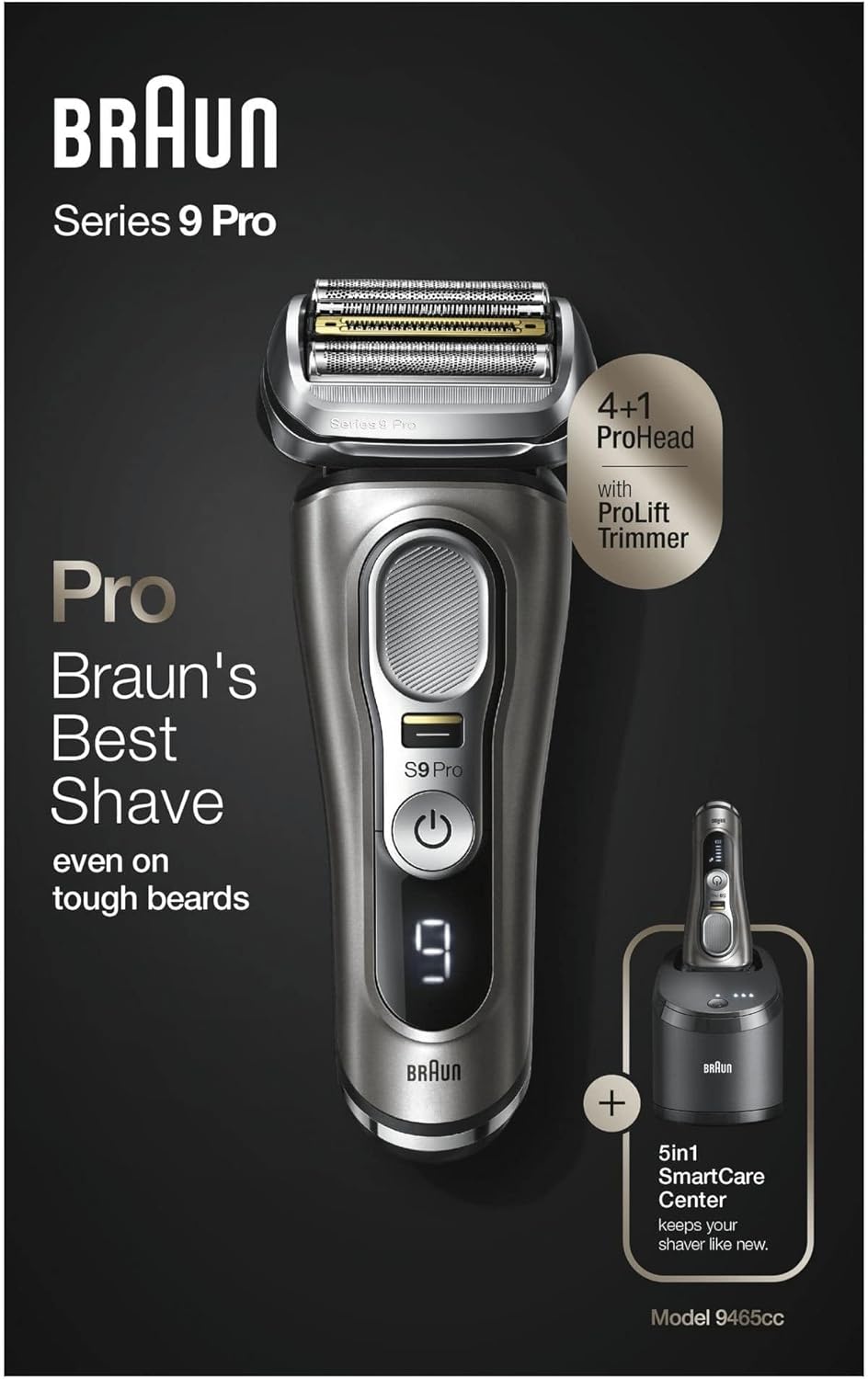 Braun Series 9 Pro Premium Rasierer – Effizienz & Präzision für den perfekten Look